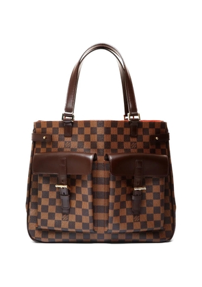 Louis Vuitton Pre-Owned 2004 Uzes Damier Ebene tote bag - Brown