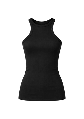 DONDUP ribbed-knit vest - Black