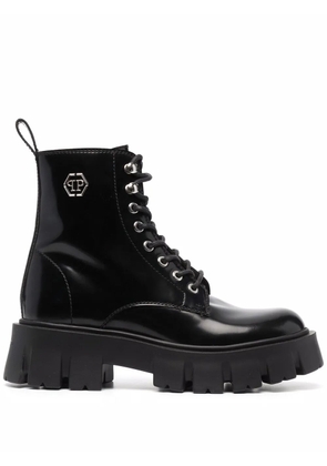 Philipp Plein Iconic Plein ankle boots - Black