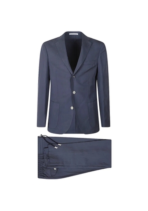 Eleventy button single-breasted blazer - Blue