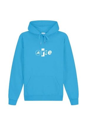 Arte Antwerp graphic hoodie - Blue