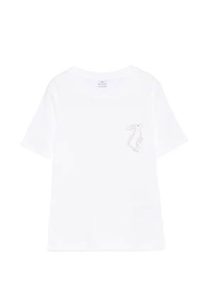 Paul Smith rabbit-print T-shirt - White