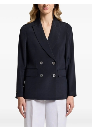 Peserico double-breasted jacket - Blue