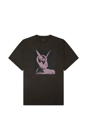 Pleasures Angel graphic T-shirt - Brown
