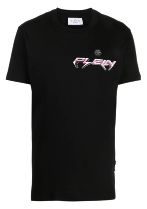 Philipp Plein SS Chrome round-neck T-shirt - Black