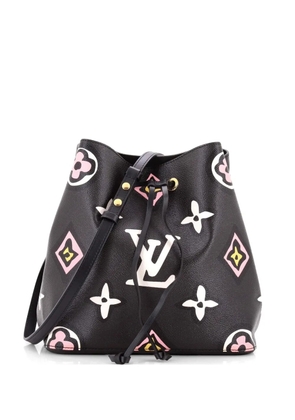 Louis Vuitton Pre-Owned NeoNoe Handbag Wild at Heart Monogram Giant MM bucket bag - Black