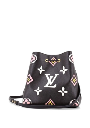 Louis Vuitton Pre-Owned NeoNoe Handbag Wild at Heart Monogram Giant MM bucket bag - Black
