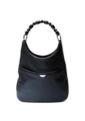 Christian Dior Pre-Owned 1999 Maris beaded leather shoulder bag - Black