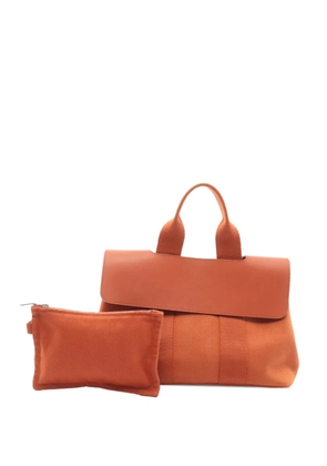 Hermès Pre-Owned 2000-2020 Toile and Swift Valparaiso PM handbag - Brown