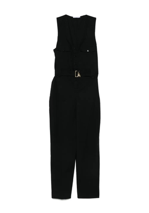 Patrizia Pepe cotton-blend jumpsuit - Black
