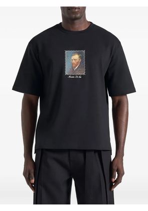 Manière De Voir Anders graphic T-shirt - Black