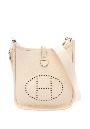 Hermès Pre-Owned 2021 Clemence Amazone Evelyne TPM crossbody bag - Brown