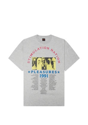 Pleasures Stimulation graphic T-shirt - Grey