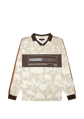 Pleasures long sleeve skull jersey - Neutrals