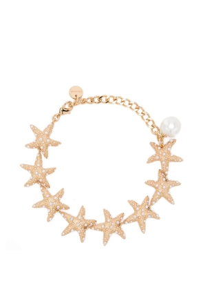 Self-Portrait sea-star bracelet - Gold