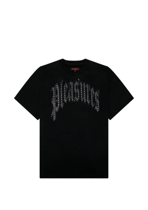 Pleasures studded crewneck T-shirt - Black