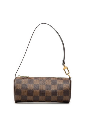 Louis Vuitton Pre-Owned 1990-2020 Damier Ebene Papillon Pochette handbag - Brown