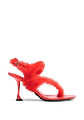 Proenza Schouler Tee thong sandals - Red