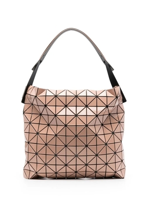 Bao Bao Issey Miyake geometric-pattern faux-leather shoulder bag - Pink