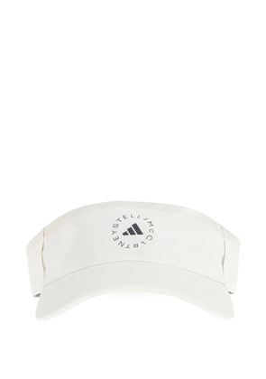 adidas by Stella McCartney logo-print visor hat - White
