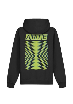 Arte Antwerp graphic hoodie - Black