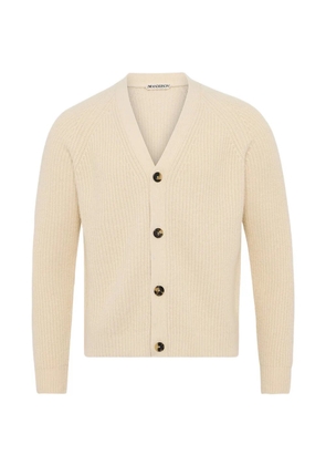 JW Anderson V-neck button-fastening cardigan - Neutrals