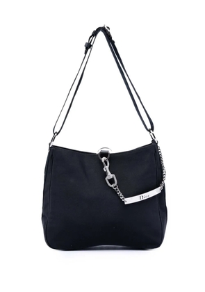 Christian Dior Pre-Owned 2003 Nylon Crystal Hardcore shoulder bag - Black