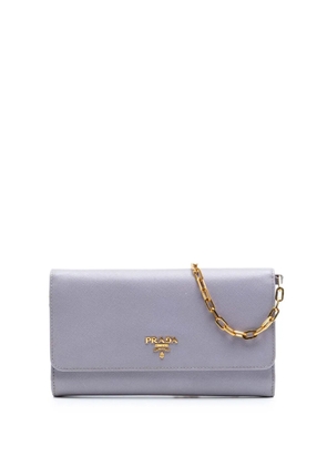 Prada Pre-Owned 2010-2026 Saffiano Lux Wallet On Chain crossbody bag - Purple