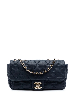 CHANEL Pre-Owned 2011 Caviar Wild Stitch Flap shoulder bag - Blue