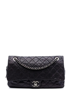 CHANEL Pre-Owned 2012 Jumbo Quilted Caviar Easy Flap shoulder bag - Purple
