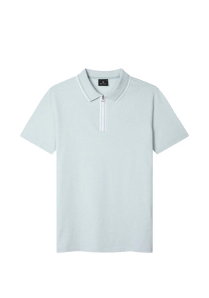 PS Paul Smith zip-collar polo shirt - Blue