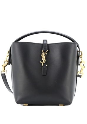 Saint Laurent Pre-Owned Le 37 Leather Mini bucket bag - Black