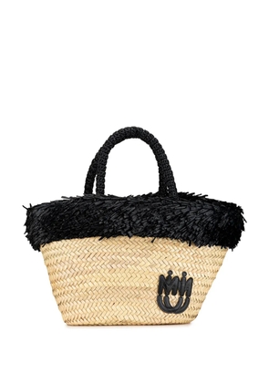 Miu Miu Pre-Owned 2010-2024 Raffia tote bag - Brown