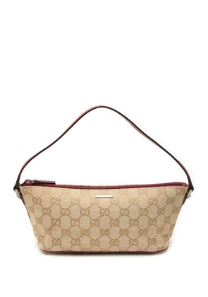 Gucci Pre-Owned 2000-2015 GG Canvas Boat shoulder bag - Brown