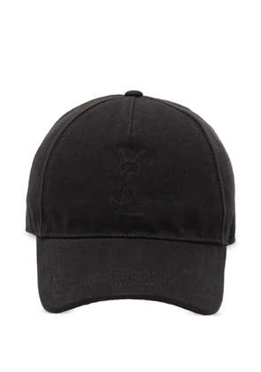 Saint Laurent Cassandre logo cap - Black