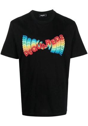 DSQUARED2 logo-print short-sleeve T-shirt - Black