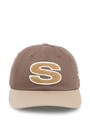 Stüssy Chenille S Low Profile cotton cap - Brown
