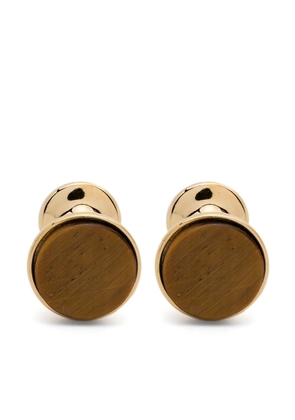 FURSAC tiger eye cufflinks - Gold