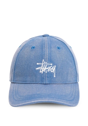 Stüssy logo baseball cap - Blue