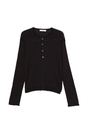 OUR LEGACY button-fastening sweater - Black