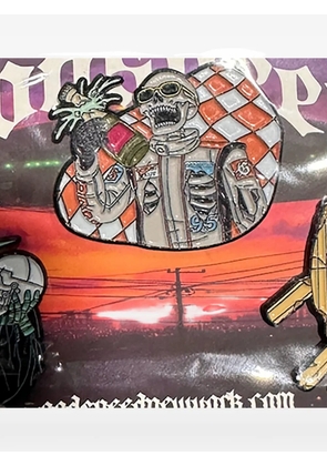 GODSPEED NYC pins set (set of three) - Gold