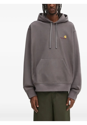 Carhartt WIP logo-embroidered hoodie - Grey
