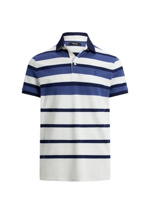 RLX Ralph Lauren striped short-sleeve polo shirt - White