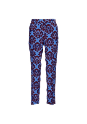 Alberto Biani silk trousers - Blue