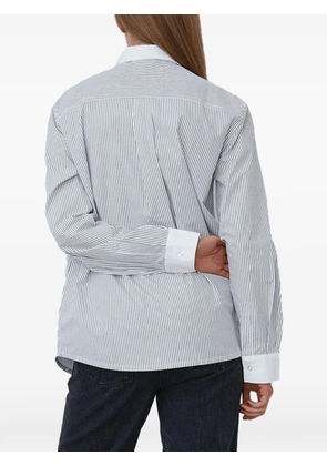 OpéraSPORT striped logo-detail shirt - White
