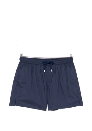 Fedeli drawstring elasticated swim shorts - Blue