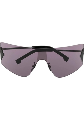 Marcelo Burlon County of Milan Eyewear Bolax shield sunglasses - Black
