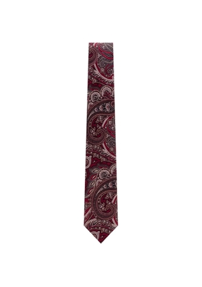 Gabriele Pasini paisley-patterned tie - Red