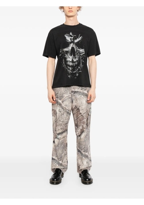 WARMAN skull graphic t-shirt - Grey