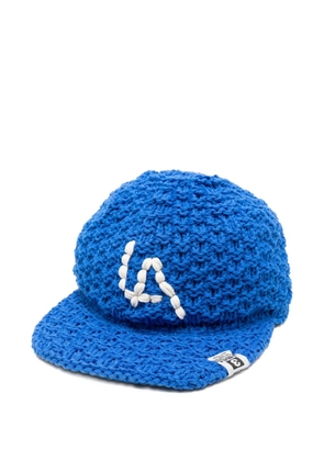 Maison MIHARA YASUHIRO knitted baseball cap - Blue